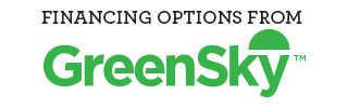 Financing available through Green Sky Financing